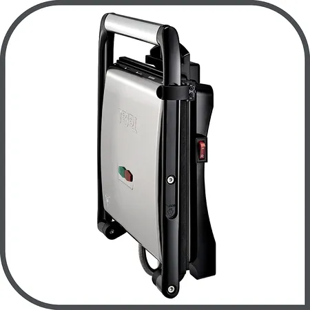 Grill à viande et panini inox TEFAL GC241D12  EXGC241D12