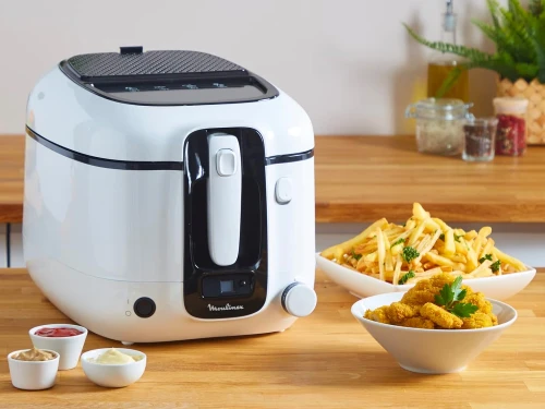 FRITEUSE MOULINEX SUPER UNO 1800W BLANC  AM314010
