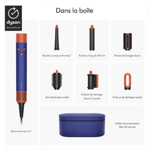 BROSSE DYSON AIRWRAP BLEU TOPAZ HS08VBTOHK/SG