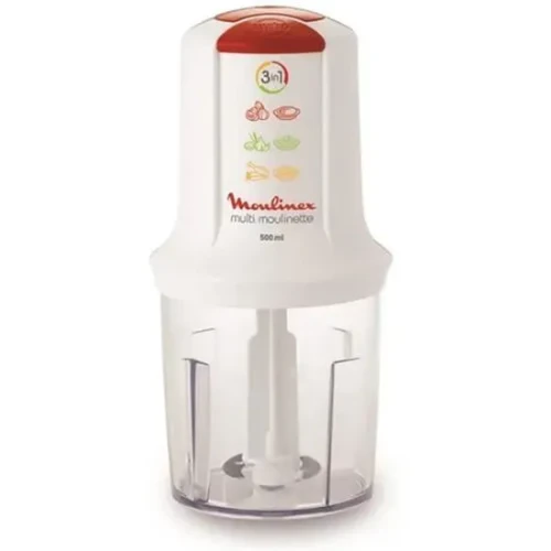 MINI HACHOIR MOULINEX 500W BLANC  AT710110
