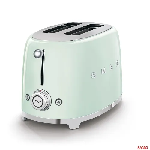 GRILLE PAIN SMEG 950W VERT D'EAU TSF01PGEU
