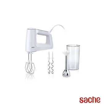 BATTEUR BRAUN 450W BLANC HM3107WH