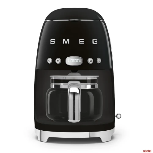 CAFETIERE A FILTRE SMEG 1050W NOIR DCF02BLEU