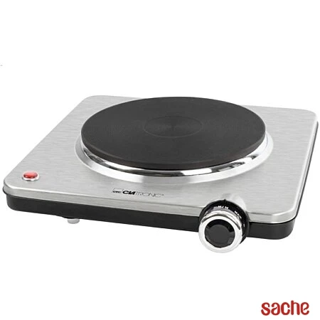PLAQUE CHAUFFANTE CLATRONIC 1500W INOX  EKP3788E