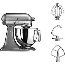 PÉTRIN KITCHENAID 4.8L SILVER 5KSM125ECU