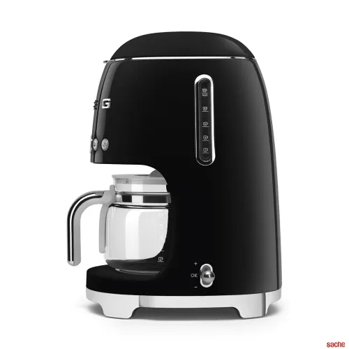 CAFETIERE A FILTRE SMEG 1050W NOIR DCF02BLEU