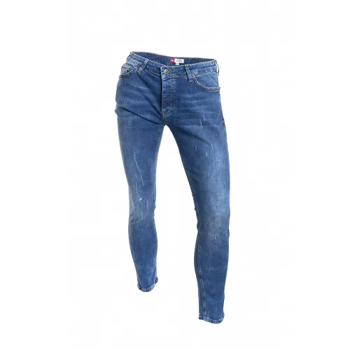PANTALON JEAN HOMME DEPART SKINNY BLUE