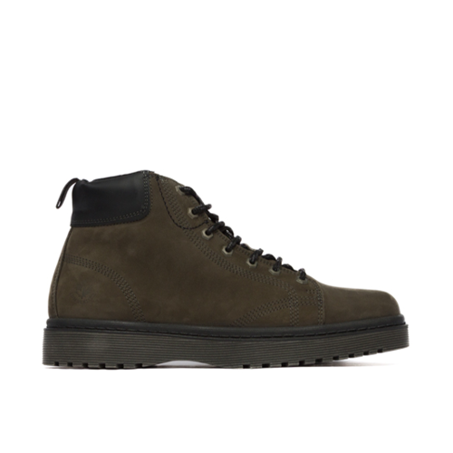 BOOTS LUMBERJACK HOMME ARMY MARRON
