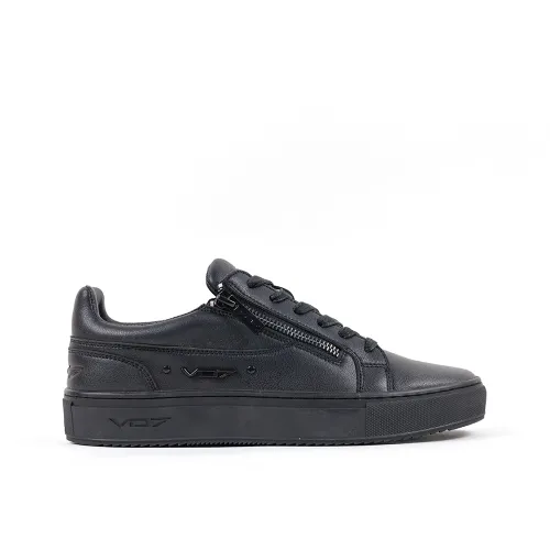 BASKETS DE LUXE VO7 ROMA PUR HOMME NOIR