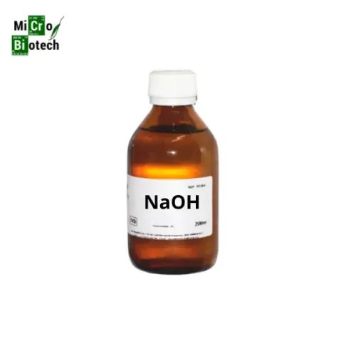 NaOH - Concentration: 0.1N, Volume: 100ml