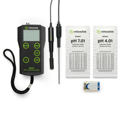 PH/Temperature-Mètre portable