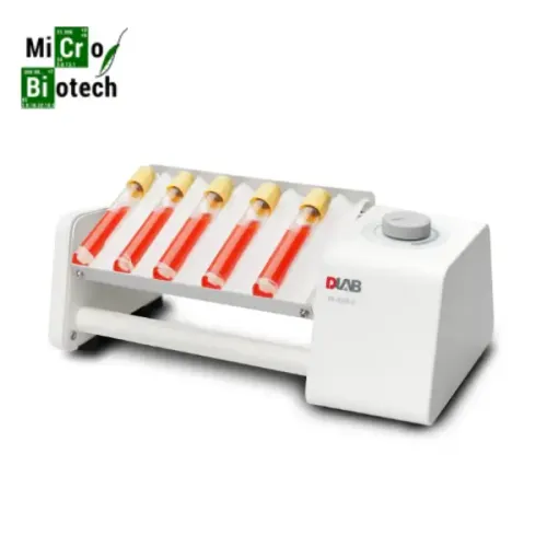 Agitateur rotateur à bascule DLAB - Capacité: 16 tubes de 5 à 10 ml, modèle: Plateau long double couche