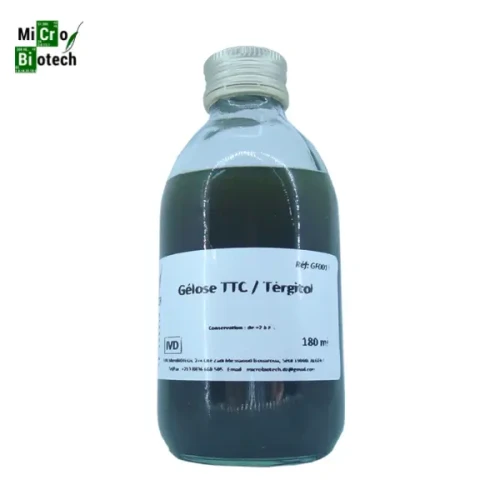 Gélose au TTC/Térgitol + additif 180ml