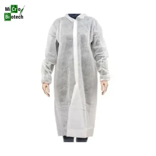 Surblouse jetable avec boutons