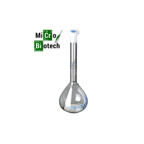Fiole jaugée en verre clair Glassco - Volume: 2000ml