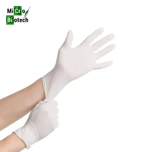Gants en Latex - Taille: M, Couleur: noir