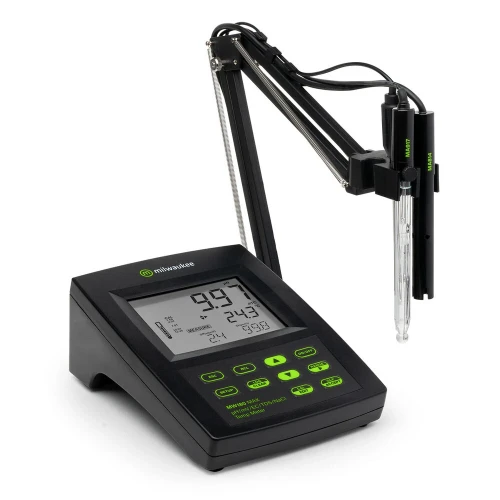 Multiparametre de paillasse 5 en 1 pH/mV/EC/TDS/NaCl/Temp Milwaukee