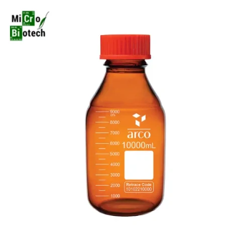Flacon Iso ambré avec bouchon ARCO