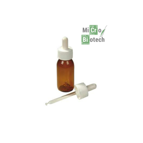Flacon compte gouttes en verre - Volume: 60ml