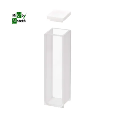 Cuvette de spectrophotomètre en quartz