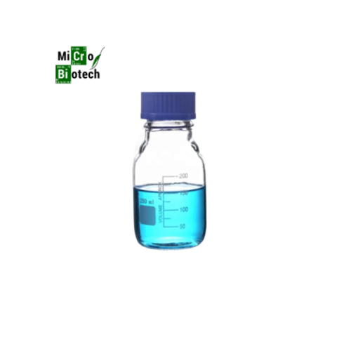Flacon clair en verre simple Joanlab - Volume: 2000ml