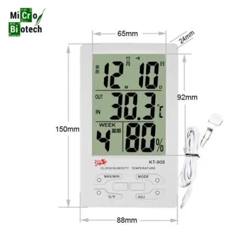 Hygromètre Thermomètre numérique KT-905