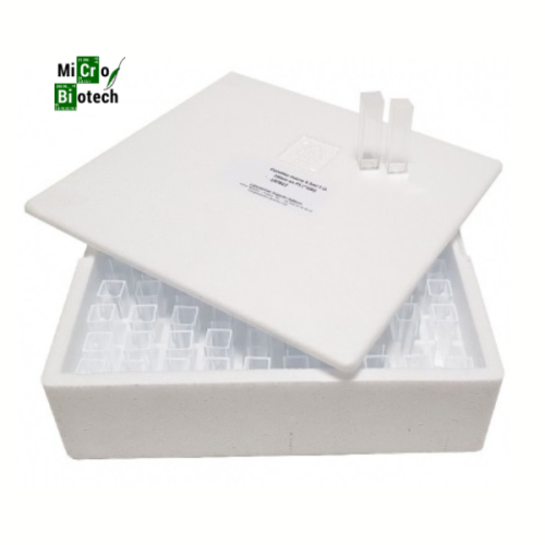 Cuvettes en plastique pour spectrophotomètre ( 100 unités )