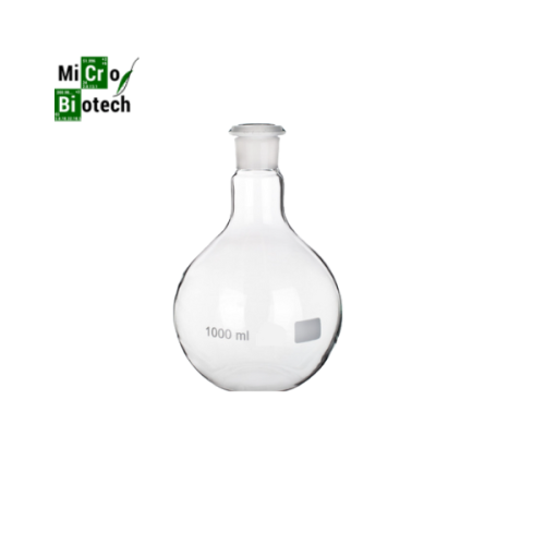 Ballon fond plat col rodé Joanlab - Volume: 500ml, col: RODÉ : 29/32