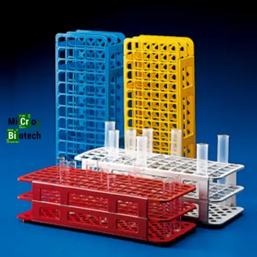 Portoir pour tubes à essai Kartell - Capacité: Tubes de 13 mm x 90