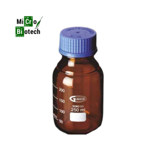 Flacon iso ambré en verre Glassco - Volume: 2000ml