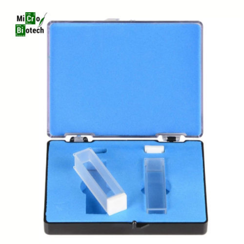 Cuvette de spectrophotomètre en quartz
