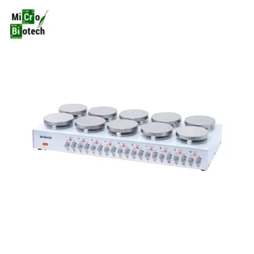 Agitateur magnétique chauffant multiposition Biobase