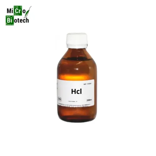 Hcl - Volume: 200ml, Concentration: 6%