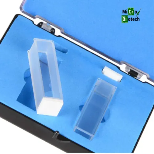 Cuvette de spectrophotomètre en quartz