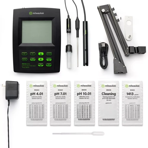 Multiparametre de paillasse 5 en 1 pH/mV/EC/TDS/NaCl/Temp Milwaukee