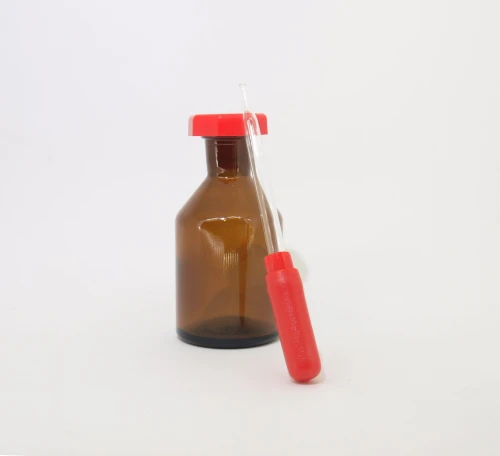 Flacon compte gouttes en verre