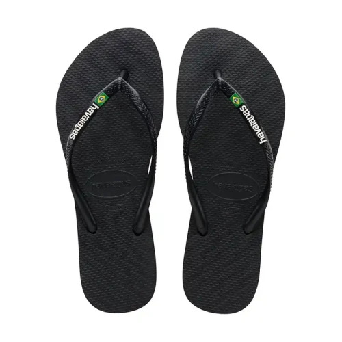 Havaianas - Hav. Slim Brasil Logo Black 33/34