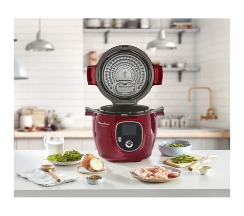 MULTI-CUISEUR MOULINEX COOKEO 1600W ROUGE CE85B510