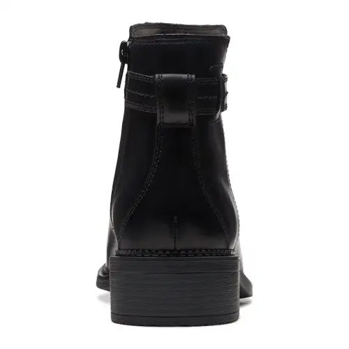 Clarks - Maye Ease Black Leather