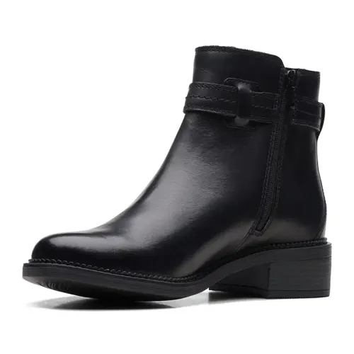 Clarks - Maye Ease Black Leather