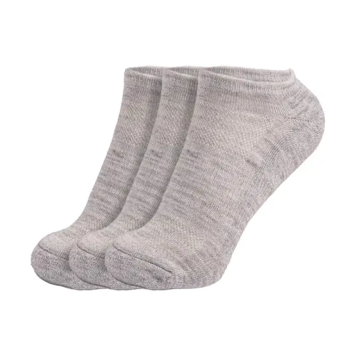 Skechers - 3Pk Mens 1/2 Terry Super No Show Grey / Multi