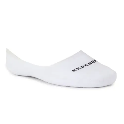 Skechers - 3Pk Mens Non Terry Liner White / Grey
