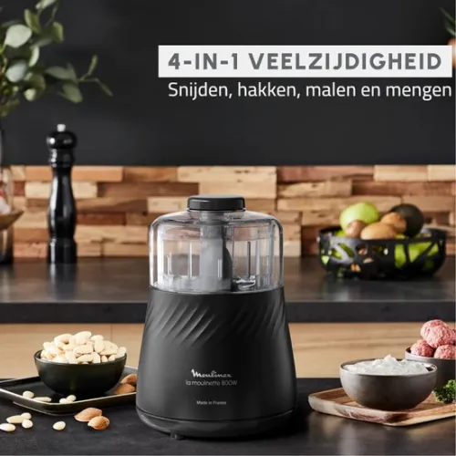MINI HACHOIR MOULINEX ECO RESPECT 800W NOIR  DP710810