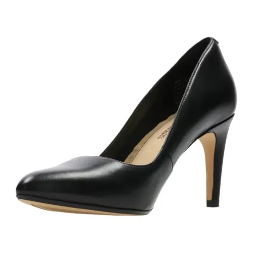 Clarks - Laina Rae Black Leather