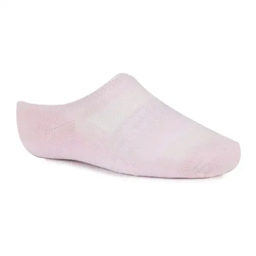 Skechers - 3Pk Womens 1/2 Terry Super No Show Pink / Grey
