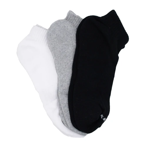 Skechers - 3Pk Unisex 1/2 Terry Qtr Crew