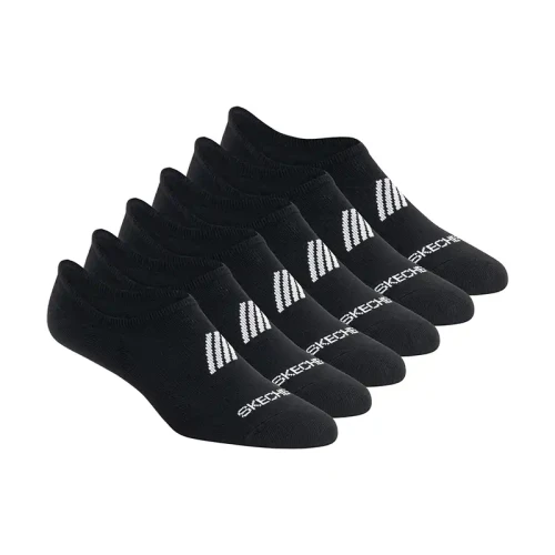 Skechers - 6Pk Womens Non Terry No Show