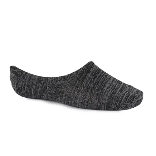 Skechers - 3Pk Mens Non Terry No Show Liner  Grey / Black