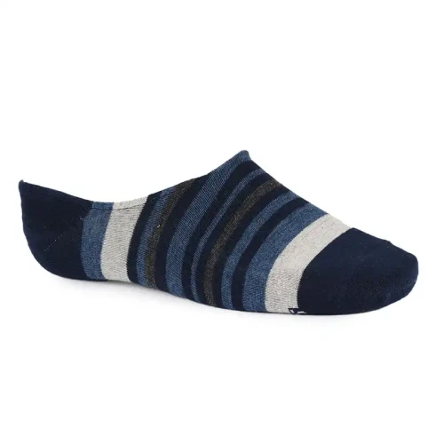 Skechers - 3Pk Mens Non Terry No Show  Navy Combo