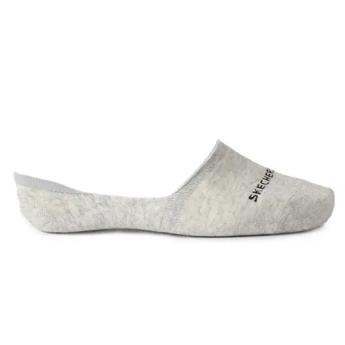 Skechers - 3Pk Mens Non Terry Liner White / Grey